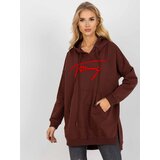 VITON Sweatshirt-VI-BL-335.25X-dark brown | shoptok.hr