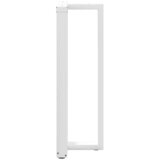  Noge za barski stol T-oblika 2 kom Bijele 40x35x(110-111) cm Čelik | shoptok.hr