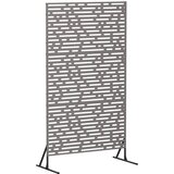  Zaslon za privatnost 100 x 50 x 180 cm Otporni čelik Rđa | shoptok.hr