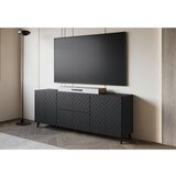 Livetastic Nizka Omarica Phuket, Črna, Vzorec Ribje Kosti | Shoptok.si