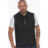 Dewberry Y8611 MEN'S VEST-BLACK Cene