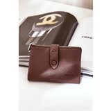  Eco Leather Wallet Women Chocolate Bronica | shoptok.hr
