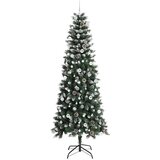 vidaXL Umestno božično drevo med 300 LED Zelena 96 x 96 x 240 cm | Shoptok.si