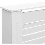 vidaXL Pokrov za radiator bel 172x19x81,5 cm MDF, (20769786) | Shoptok.si