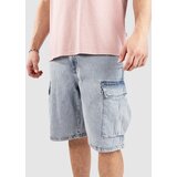 Empyre Sk8 Cargo Denim Kratke hlace light / pastel blue | Shoptok.si