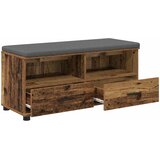  Klupa za hodnik s jastukom Staro drvo 100 x 38 x 46 cm | Eponuda.ba