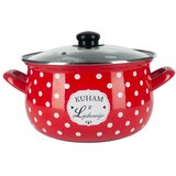 Alpeks Home ALPEKSHOME, KUHAM Z LJUBEZNIJO, KOZICA VISOKA S POKROVOM, 22 CM, 4.7L, 1 KOS, (22153232) | Shoptok.si