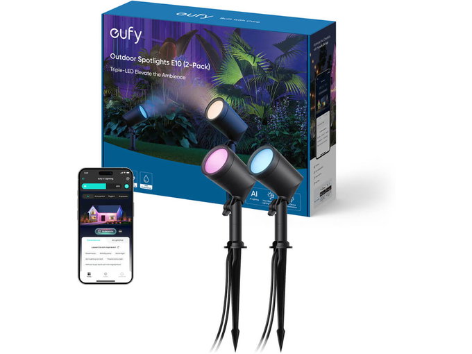 Anker Eufy vanjske dekorativne RGB svjetiljke E10, 2-pack Cijene