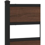  Okvir kreveta bez madraca s uzglavljem boja hrasta 190x200 cm | shoptok.hr