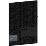 DoubleBlack 240 x 320 x 15 mm crna Fascikla PVC sa gumicom ( 04CFB299551 )