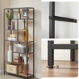  Polica za knjige u stilu potkrovlja - Sonoma - LLS119B11 | shoptok.hr