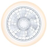 Ksix Siroco ventilator s osvjetljenjem i glazbom, Tuya, 46 cm, 6 brzina, 3000lm | shoptok.hr