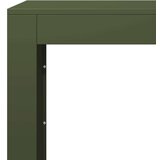  Stalak za drva za ogrjev zeleni 100x40x100 cm čelični | shoptok.hr