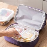  Funkcionalna i elegantna termo torba za ručak 27cm - roza | shoptok.hr