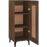  Komoda boja smeđeg hrasta 34 5 x 34 x 90 cm konstruirano drvo | shoptok.hr