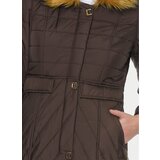 Dewberry Z6430 LADIES' COAT-COFFEE | shoptok.hr