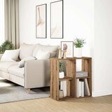 vidaXL Pregrada / regal za knjige boja hrasta 69,5x29x69,5 cm drveni | shoptok.hr