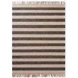 Hanse Home Crni/krem ručno rađen juten tepih 160x230 cm Playa – | shoptok.hr