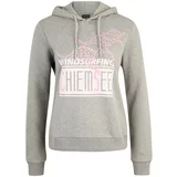 CHIEMSEE Sportska sweater majica siva / roza / bijela