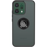 AVIZAR Ovitek za Oppo Reno 14 z obročem in magnetnim držalom, Črna, (5000275319) | Shoptok.si