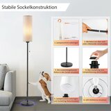 SERUNO X talna svetilka z LED žarnico . 135 cm | Shoptok.si