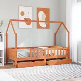 Maison Chic Otroška postelja - Otroški ležaj - Otroški posteljni okvir s predali 90x190 cm trdna borovina, (21698331) | Shoptok.si