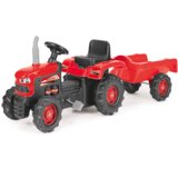 Dolu traktor sa prikolicom na pedale zeleni 080530 | ePonuda.com