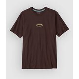Patagonia 95 Oval Logo T-shirt den brown / heliotropic Cene