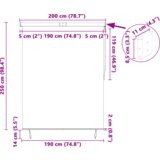 Vanjska Roleta Prugasti Podesiva Žuta i plava 200 x 250 cm tkanina | shoptok.hr