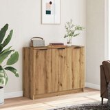 vidaXL Komoda Artisan hrast 90,5x30x70 cm izrađeno drvo Cijene