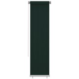  Vanjska roleta za zamračivanje 60 x 230 cm tamnozelena HDPE | shoptok.hr