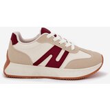 Boto Women's Sports Shoes On Platform Beige-Red Emidi | Shoptok.si