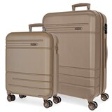 Movom galaxy abs set kofera 2 / 1 sa 4 dupla tockica champagne | Eponuda.com