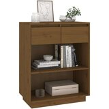  Konzolni ormarić boja meda 60 x 34 x 75 cm od masivne borovine | shoptok.hr