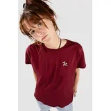 Puffy Dog T-shirt bordeaux