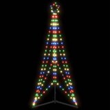 vidaXL Lučke za novoletno jelko 363 LED diod barvita 182 cm Cene