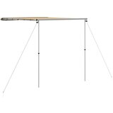 Tenda za kamp-prikolicu i karavan 1,8 x 2,5 x 2,15 m bež | shoptok.hr