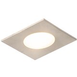 QAZQA Sodobno vgradno kvadratno jeklo z LED IP65 - preprosto Cene