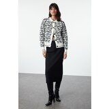 Trendyol Black Soft Textured Polo Neck Knitwear Cardigan Cijene