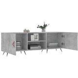 vidaXL TV ormarić boja betona 150x30x50 cm od konstruiranog drva | shoptok.hr