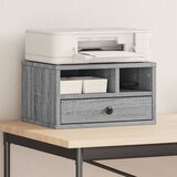 vidaXL Stalak za pisač siva boja hrasta 40x32x22,5cm konstruirano drvo Cijene