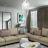 Viseći luster 22 x 58 cm | shoptok.hr