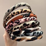 INF 10-delni naglavni trak z leopardjim potiskom okrasnih kamnov, (21644659) | Shoptok.si
