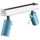  Reflektorska svetiljka PRESTON 2xGU10/MR11/40W/230V plava | Eponuda.com