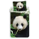 Jerry Fabrics Pamučna dječja posteljina za krevet za jednu osobu 140x200 cm Panda – | shoptok.hr