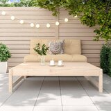  Vrtni tabure 120 x 80 cm od masivne borovine | shoptok.hr
