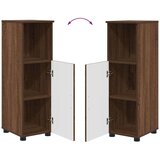 vidaXL Kupaonski ormar Smeđi hrast 30 x 35 x 95 cm Konstruirano drvo | shoptok.hr