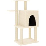  Penjalica za mačke sa stupovima za grebanje krem 97 cm | shoptok.hr