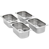  Posude Gastronorm 8 kom GN 1/4 100 mm od nehrđajućeg čelika | shoptok.hr