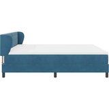  Krevet s opruga kutije Tamno plava 200 x 200 cm Baršun | shoptok.hr